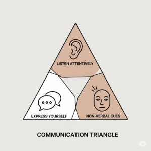 communication triangle for healthy relationship