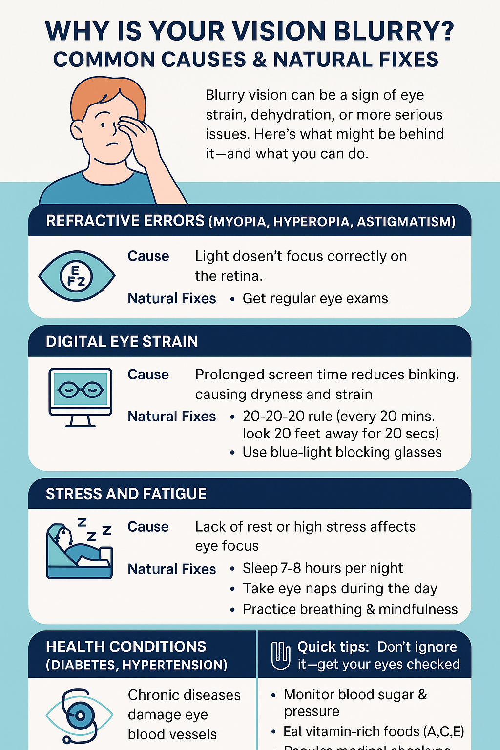 blurry vision causes