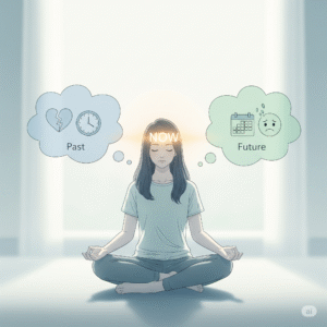 simple technique for daily stress, living in present momemt