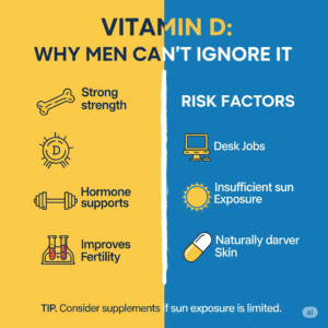 function of vitamin D in men
