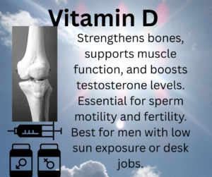 function of vitamin D for men