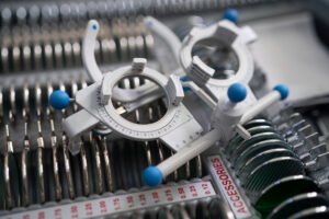 regular eye exam for refractive errors