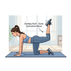 donkey kicks workout
